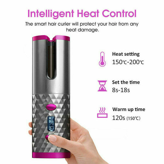 Rotating Waver Curling Iron