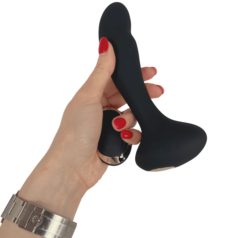 Vibrating Black Dildo