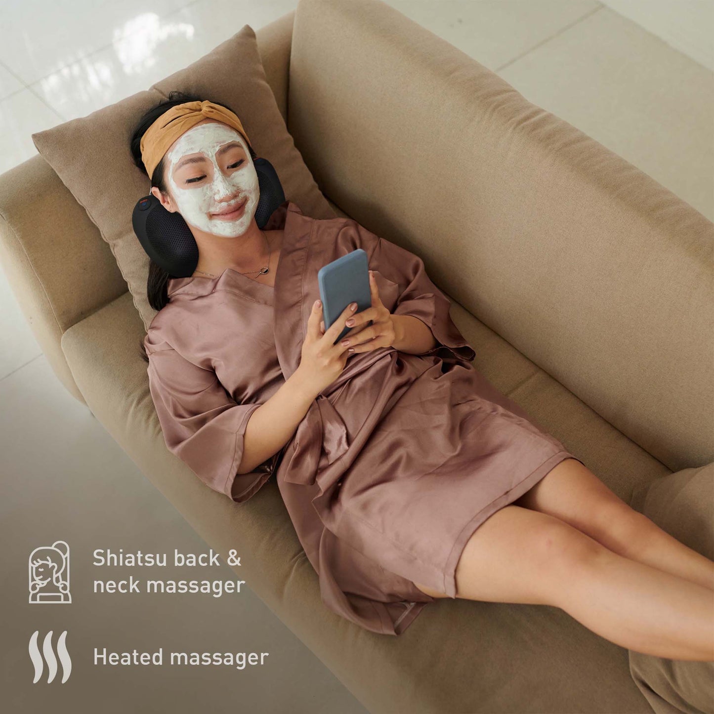 Gun & Shiatsu Massager