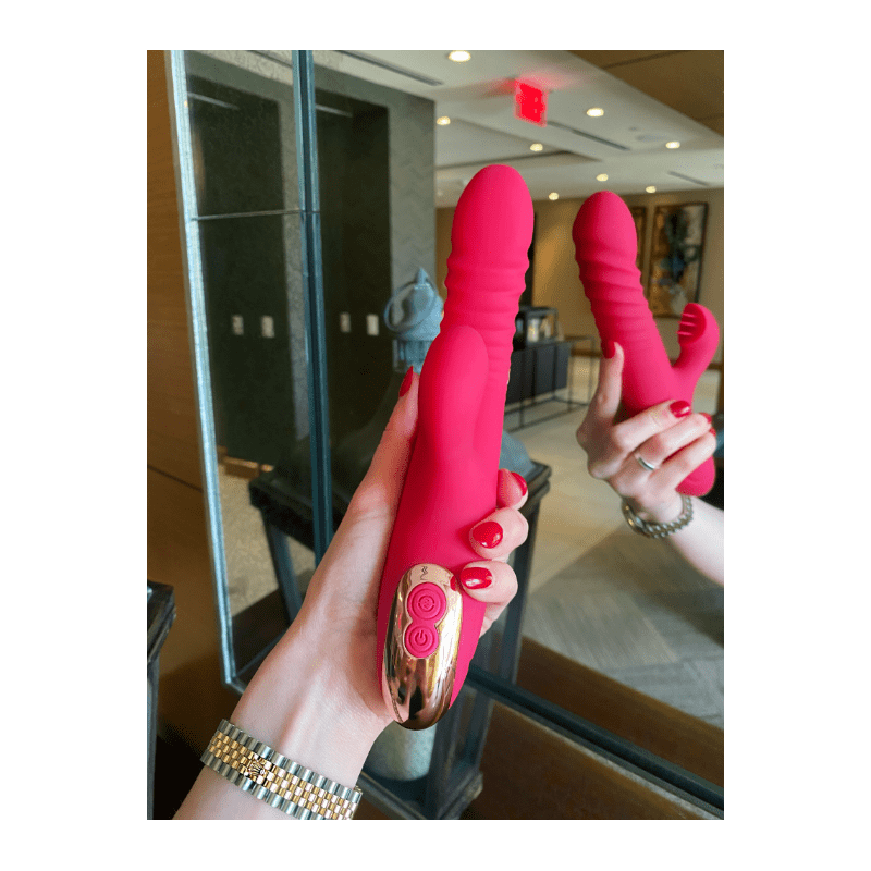 Heated Thrusting Dildo