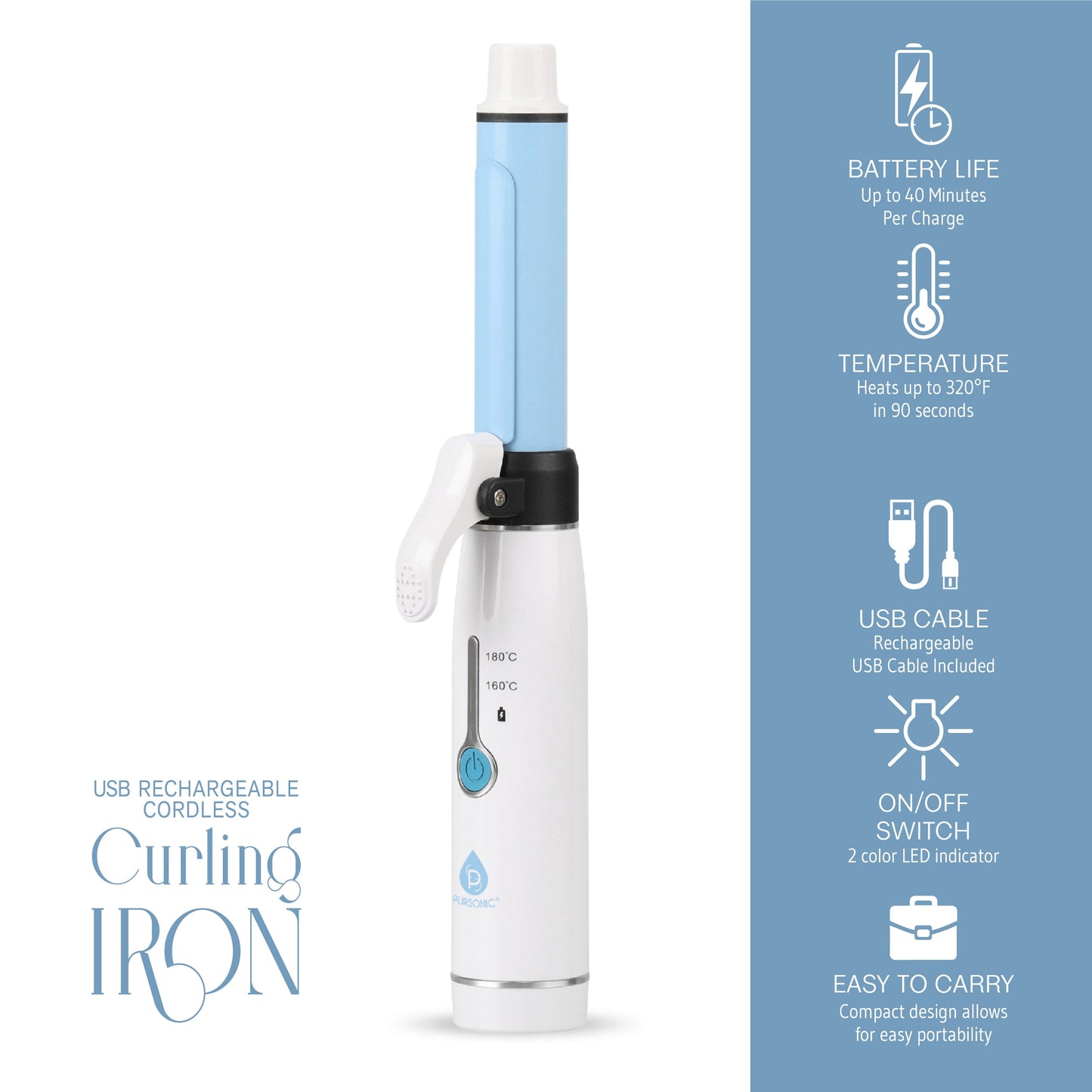 Cordless Curling Iron