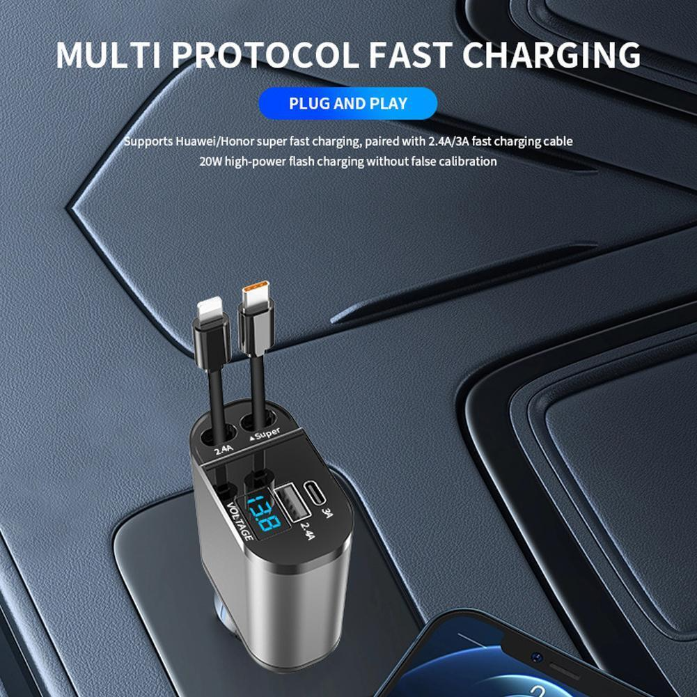 Retractable Car Charger
