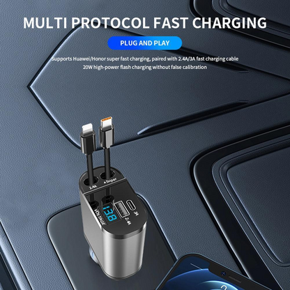 Retractable Car Charger