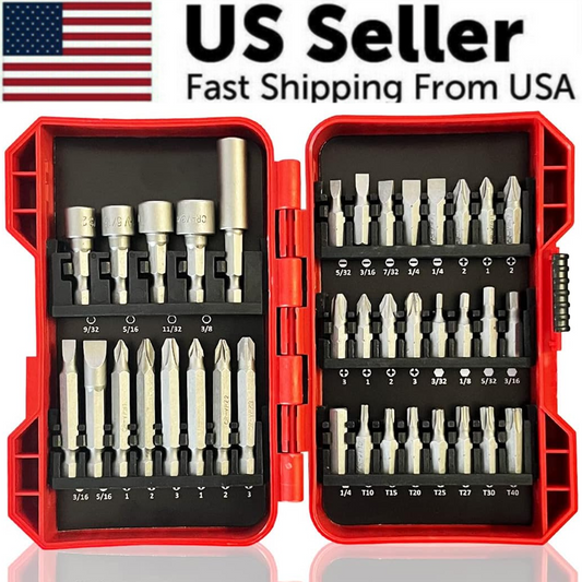 37 Piece Impact Screwdriver