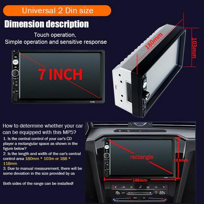 Car MP5 Player