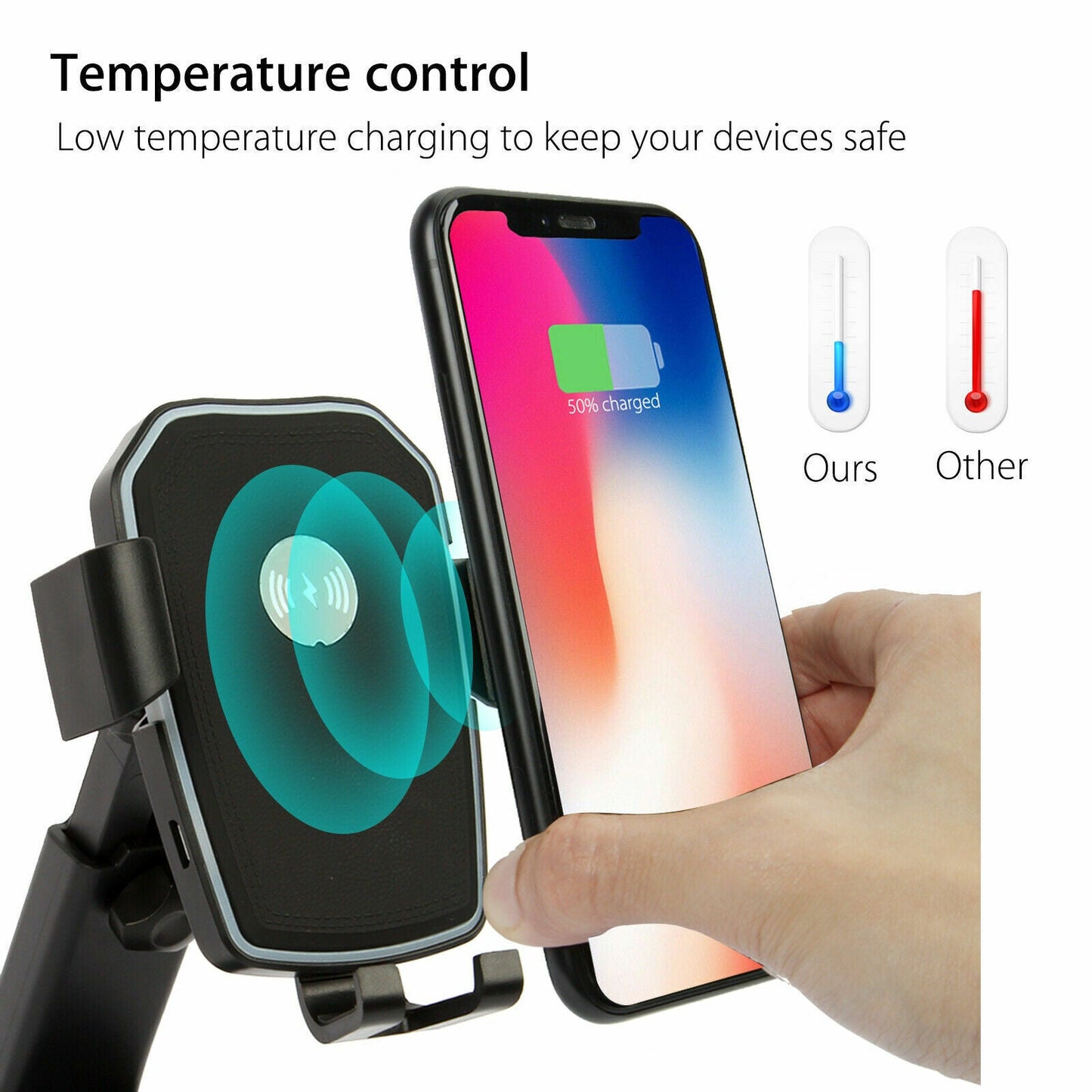 Car Charger Mount Holder