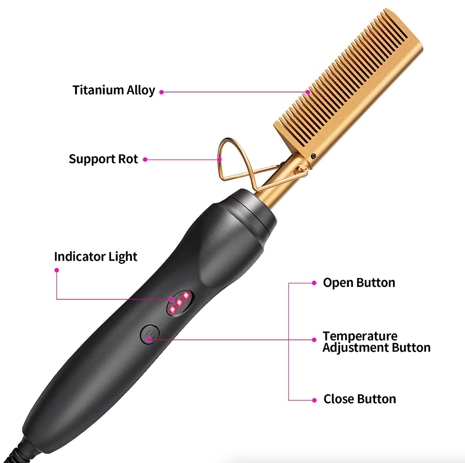 Hair Straightener Comb