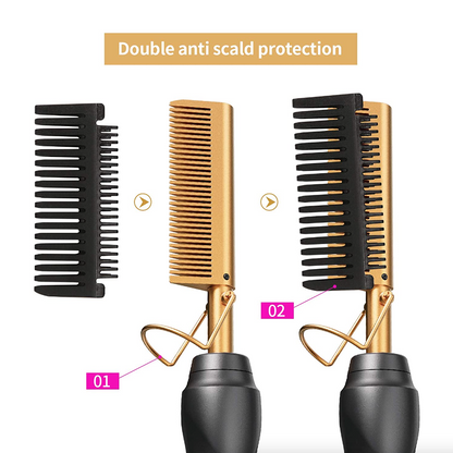 Hair Straightener Comb