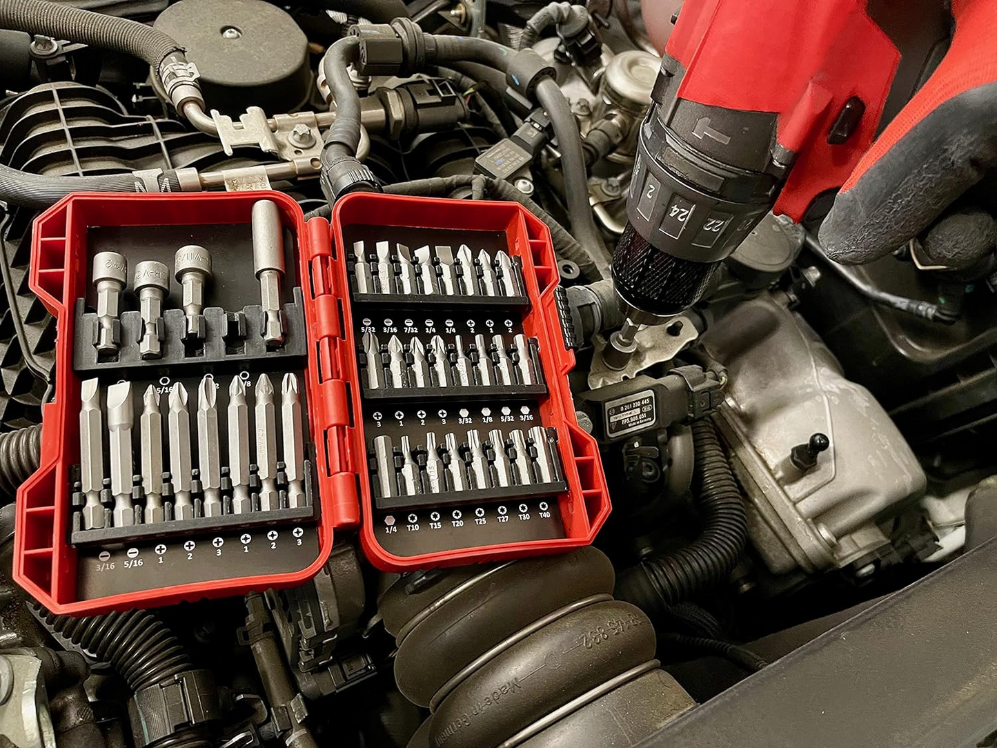 37 Piece Impact Screwdriver
