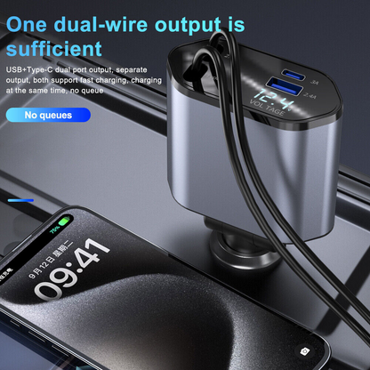 Retractable Car Charger