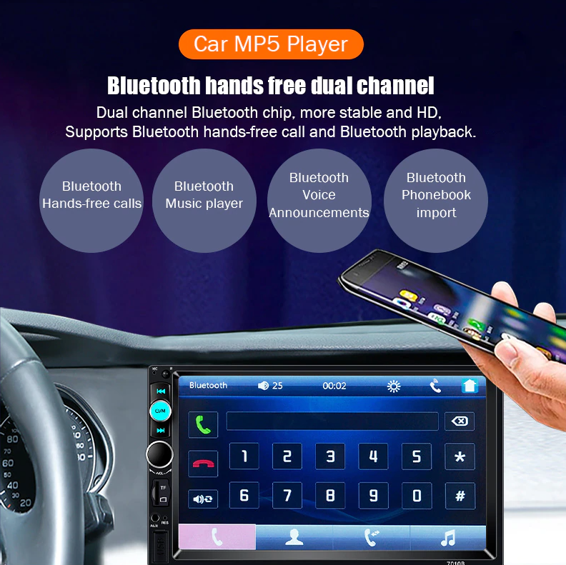 Car MP5 Player