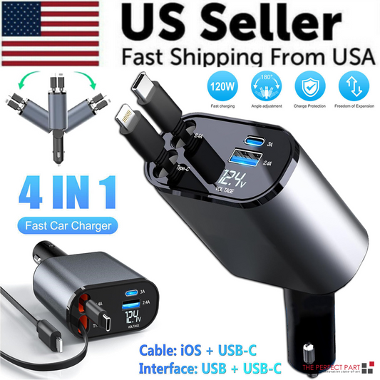 Retractable Car Charger