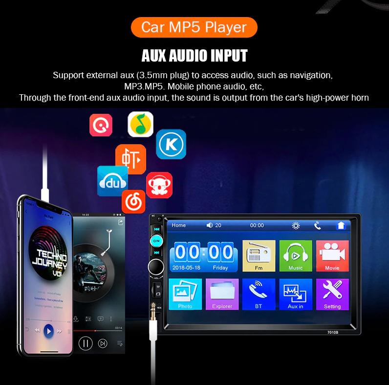Car MP5 Player