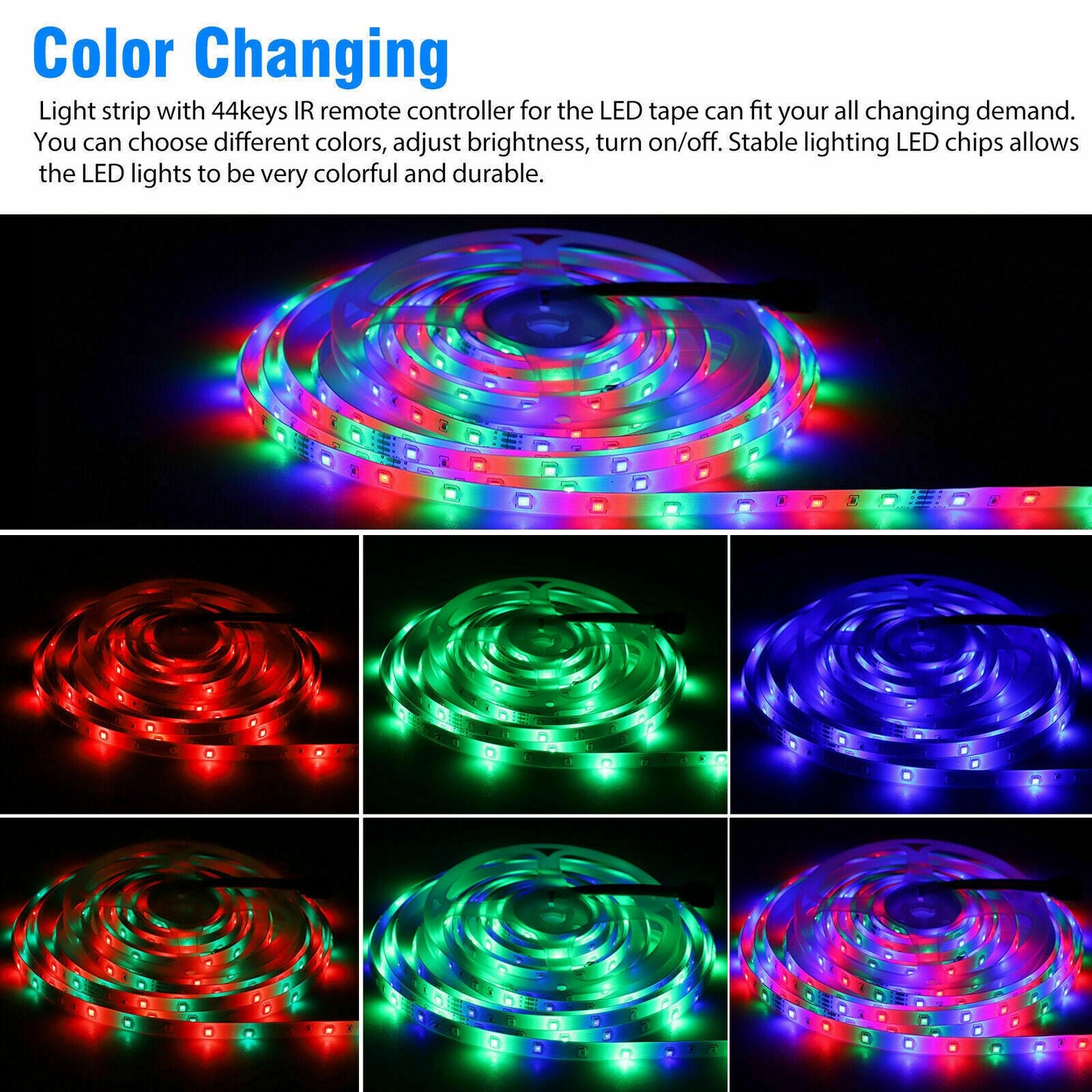32FT LED Strip Lights