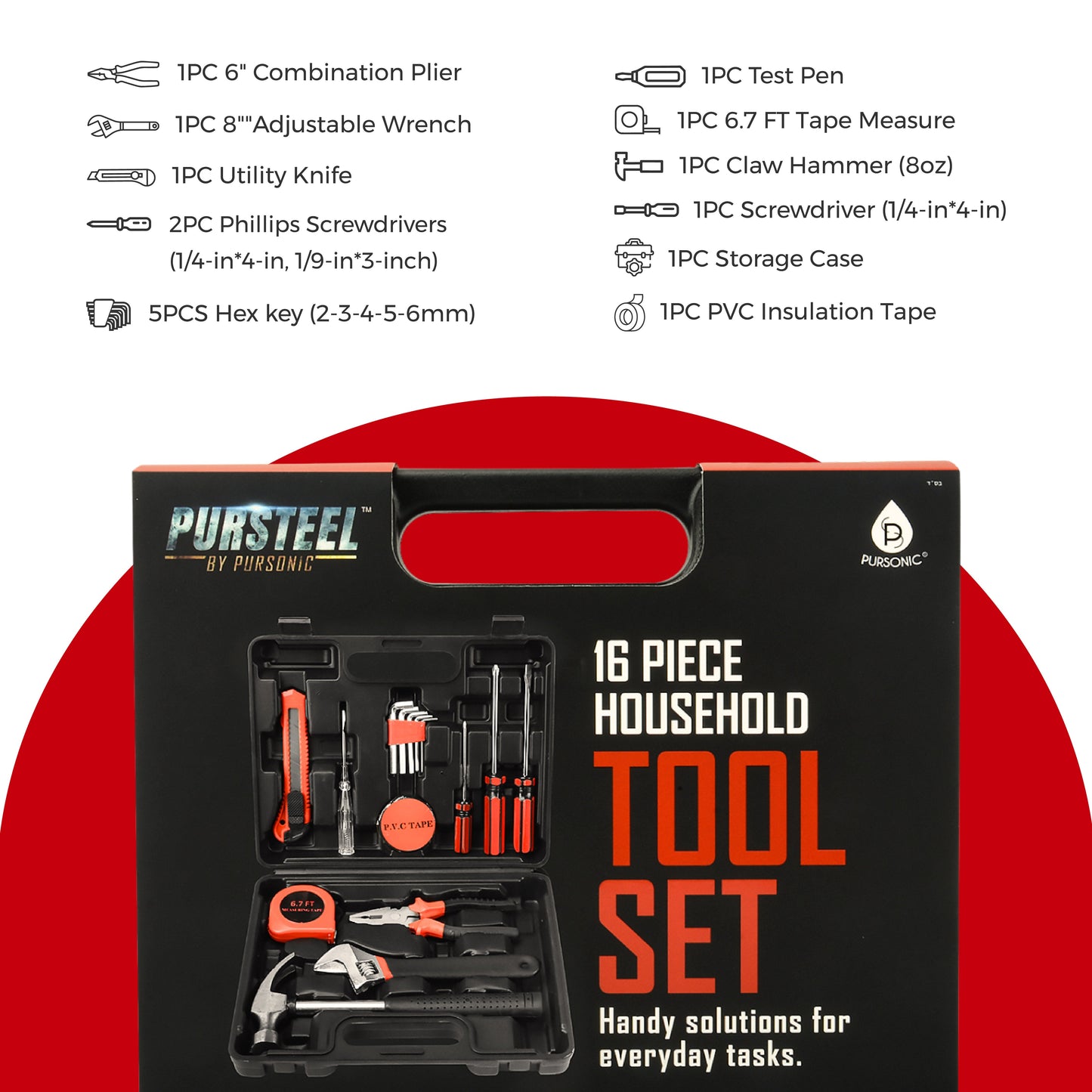 16-Piece Household
