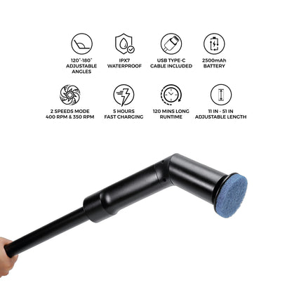 Scalable Scrubber Brush