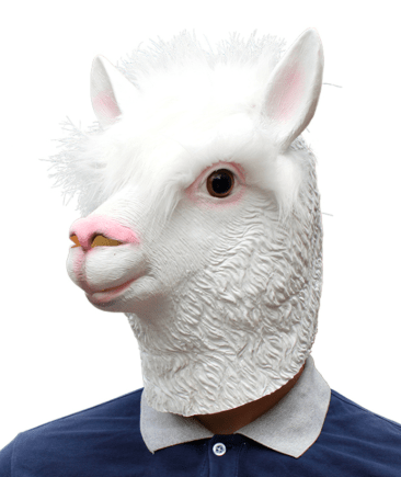 Alpaca Head Mask