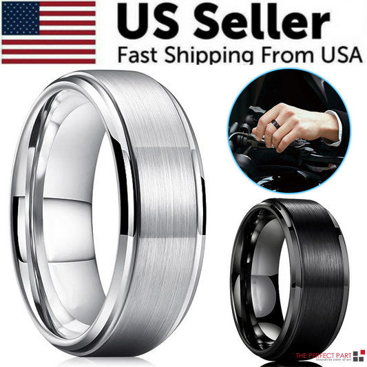 Men Wedding Band Ring